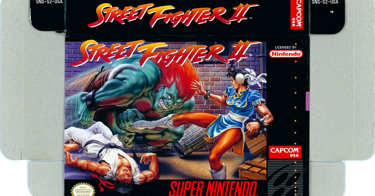 Street Fighter II — Capcom's 1991 arcade classic that defined the fighting game genre